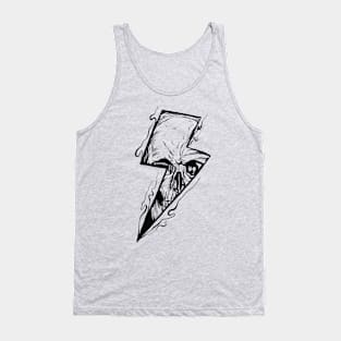 Skull Bolt Tank Top